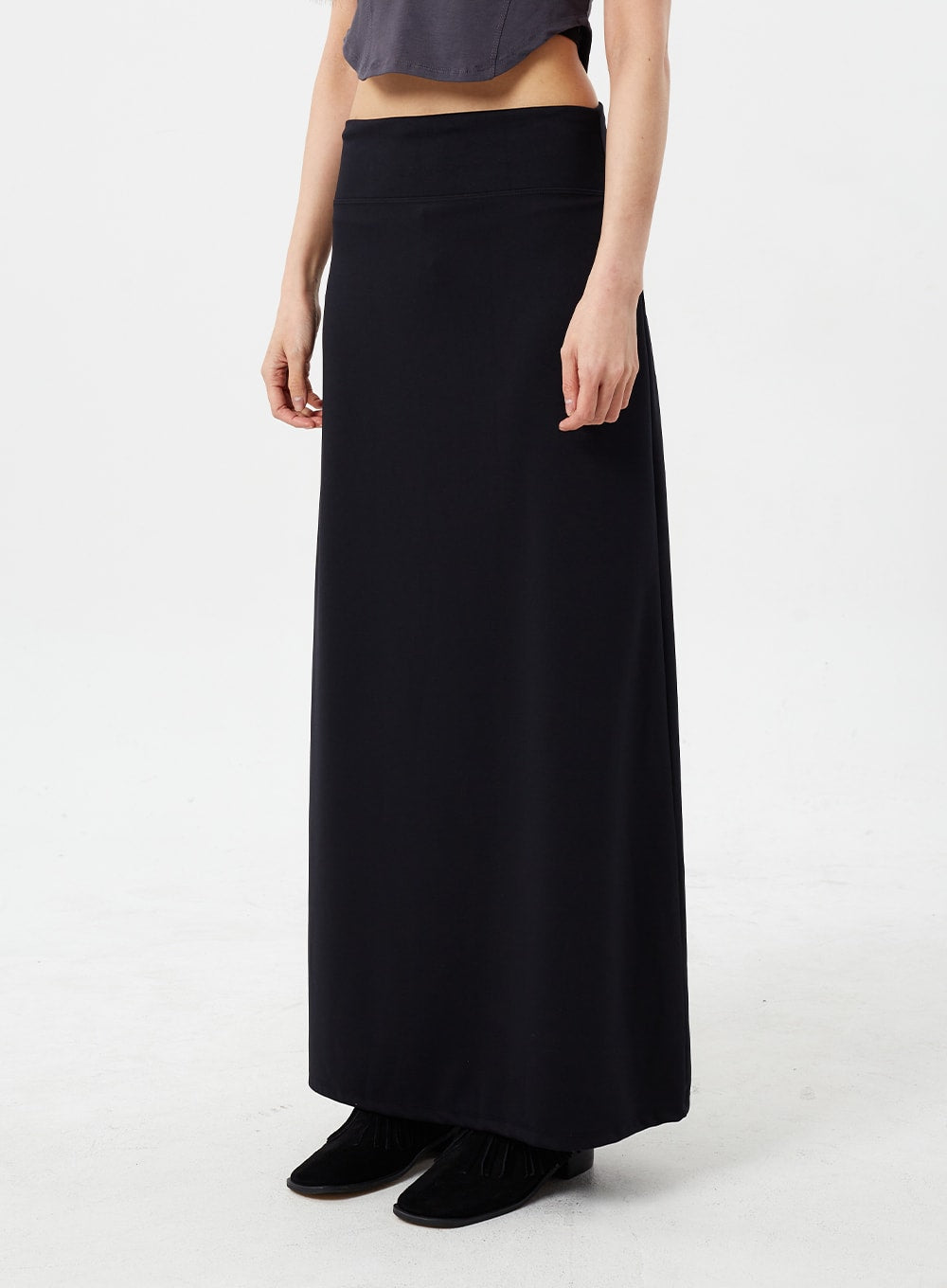 Mid-Rise Maxi Skirt CM307