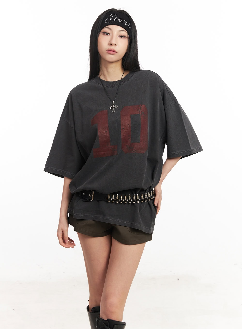 Ten Graphic Oversize T-Shirt CA516