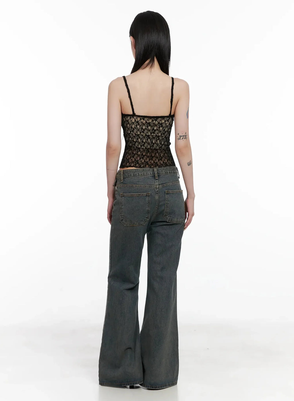 Lace Detail Cami Top IS508