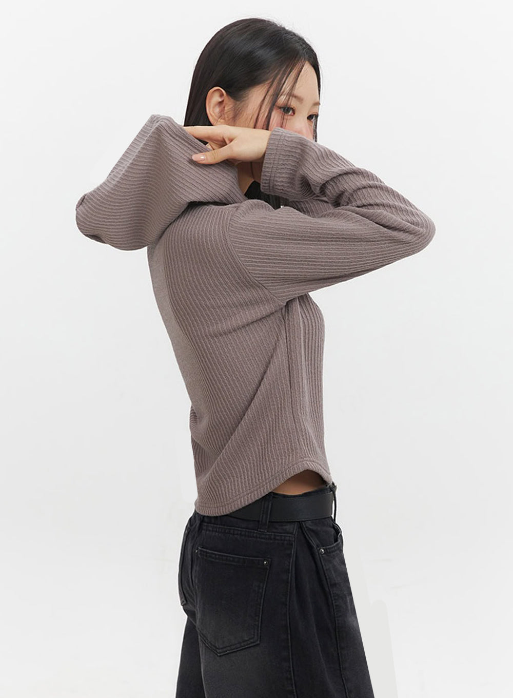 Cozy Graphic Print Hooded Sweatshirt IF511