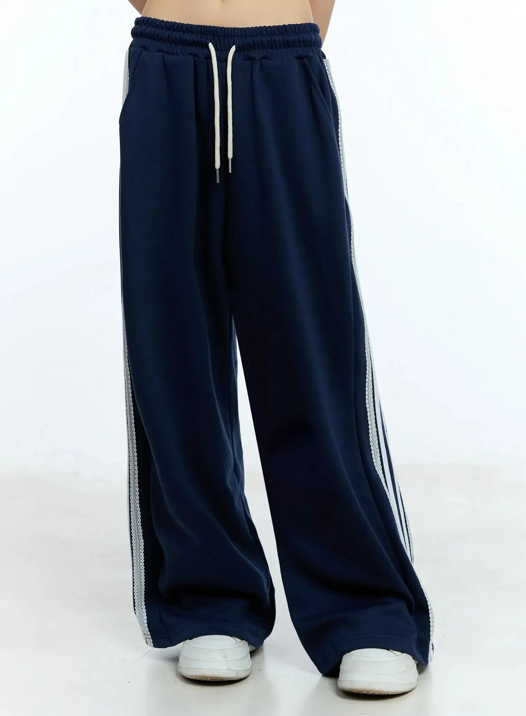 Striped Adjustable Sweatpants IU525