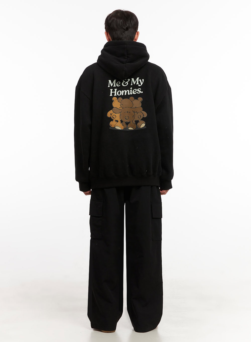 Men's Simple Oversized Hoodie ID431