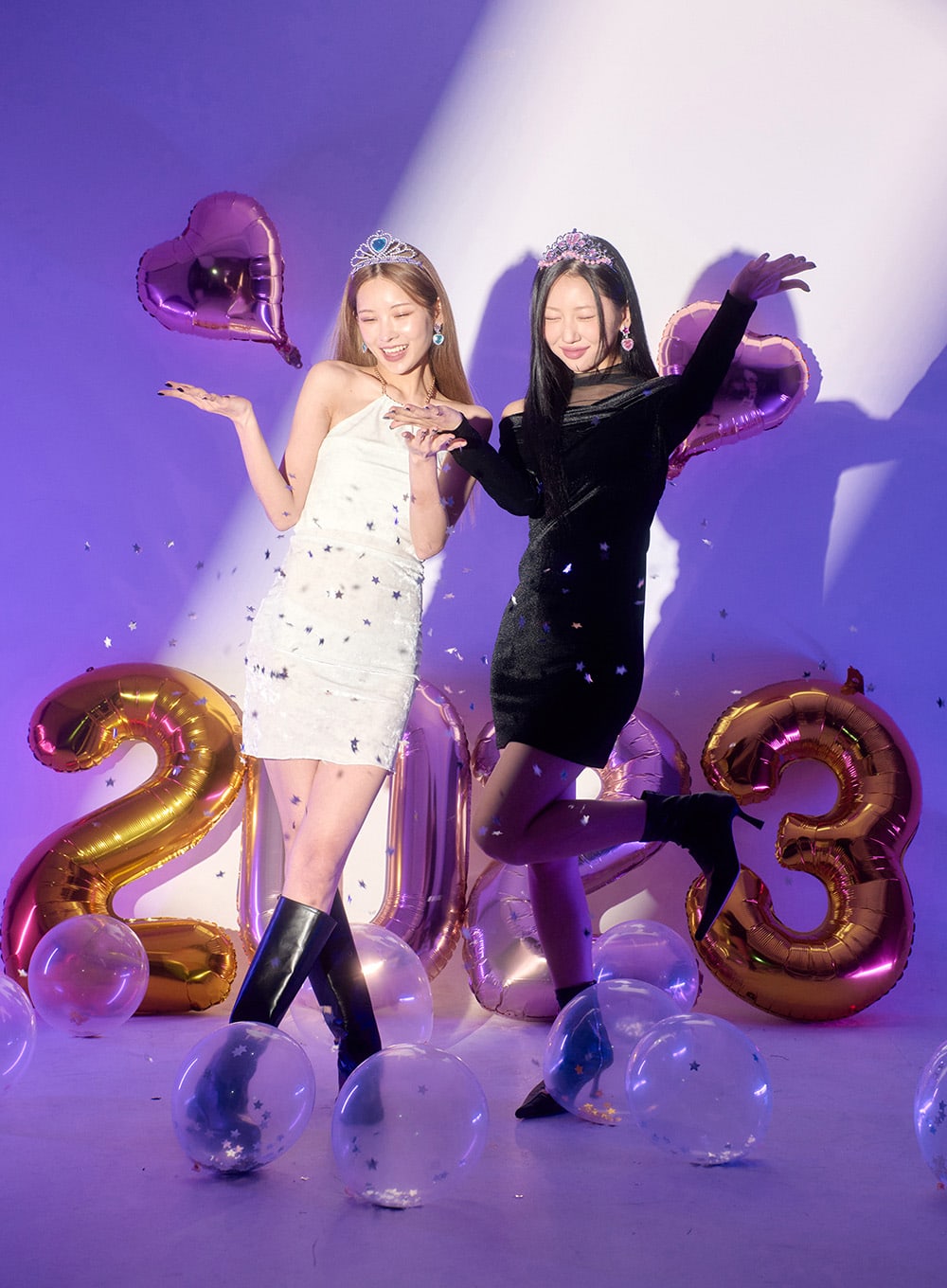 Velvet Off-Shoulder Mesh Neck Mini Dress BD23