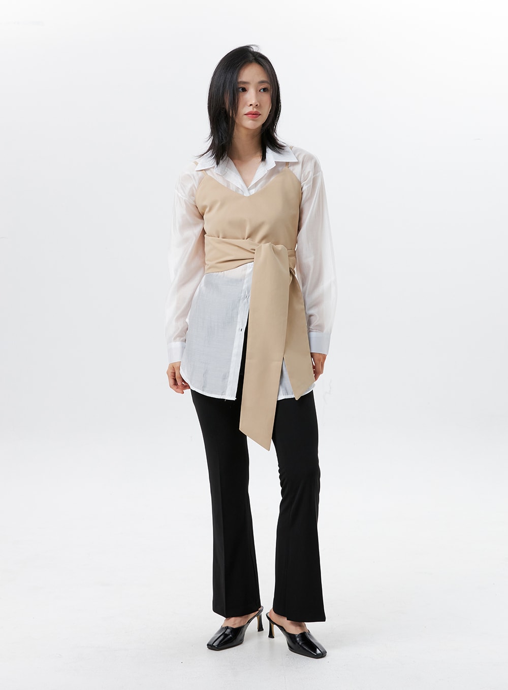 Bootcut Tailored Pants OL325