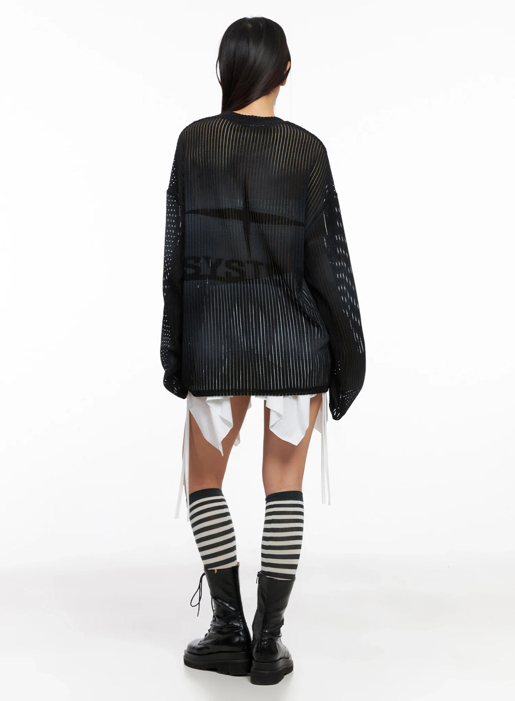 Ribbed Lightweight Long Sleeve Tee IG528