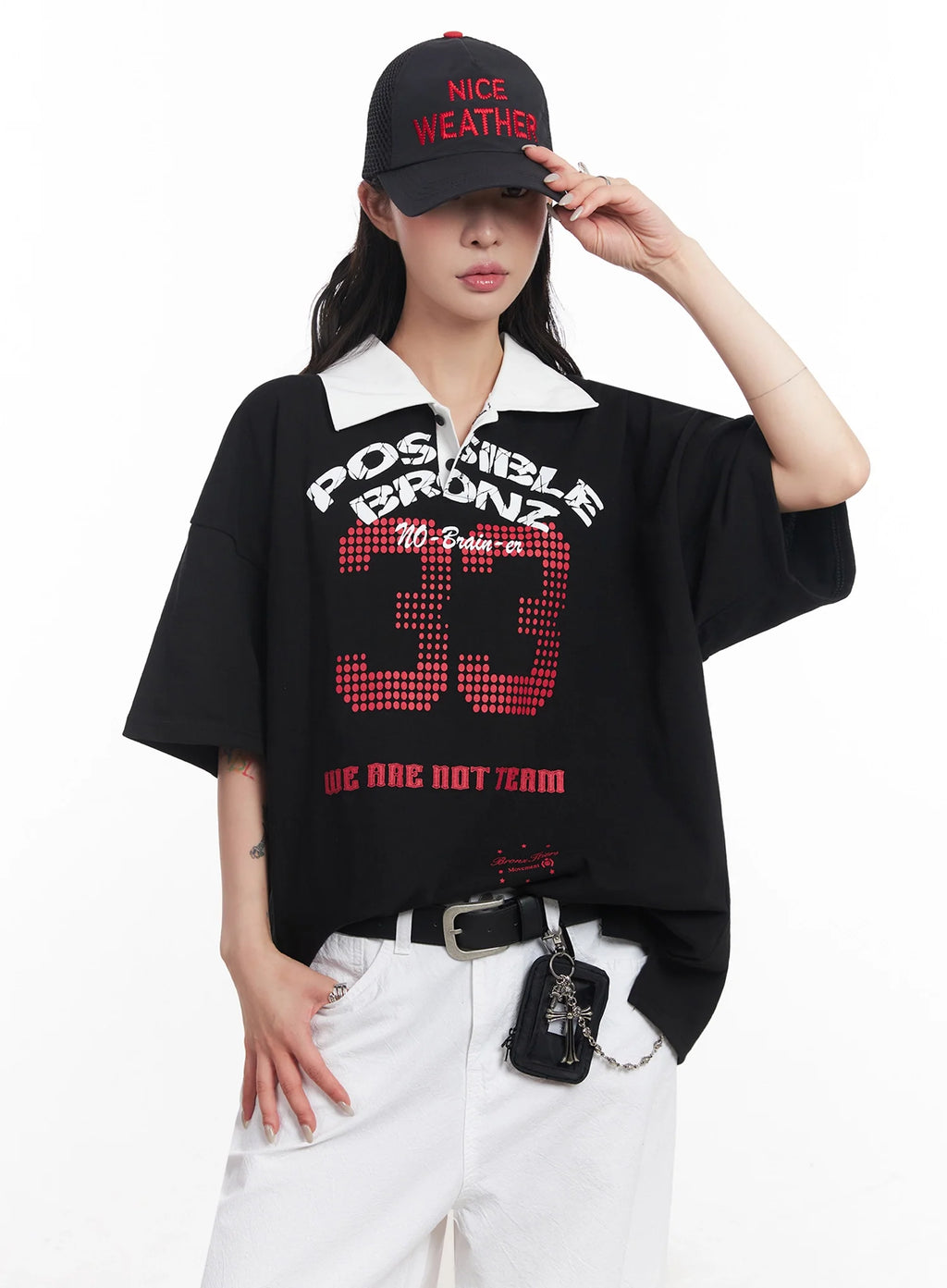 Embroidered Mesh Baseball Cap IC503