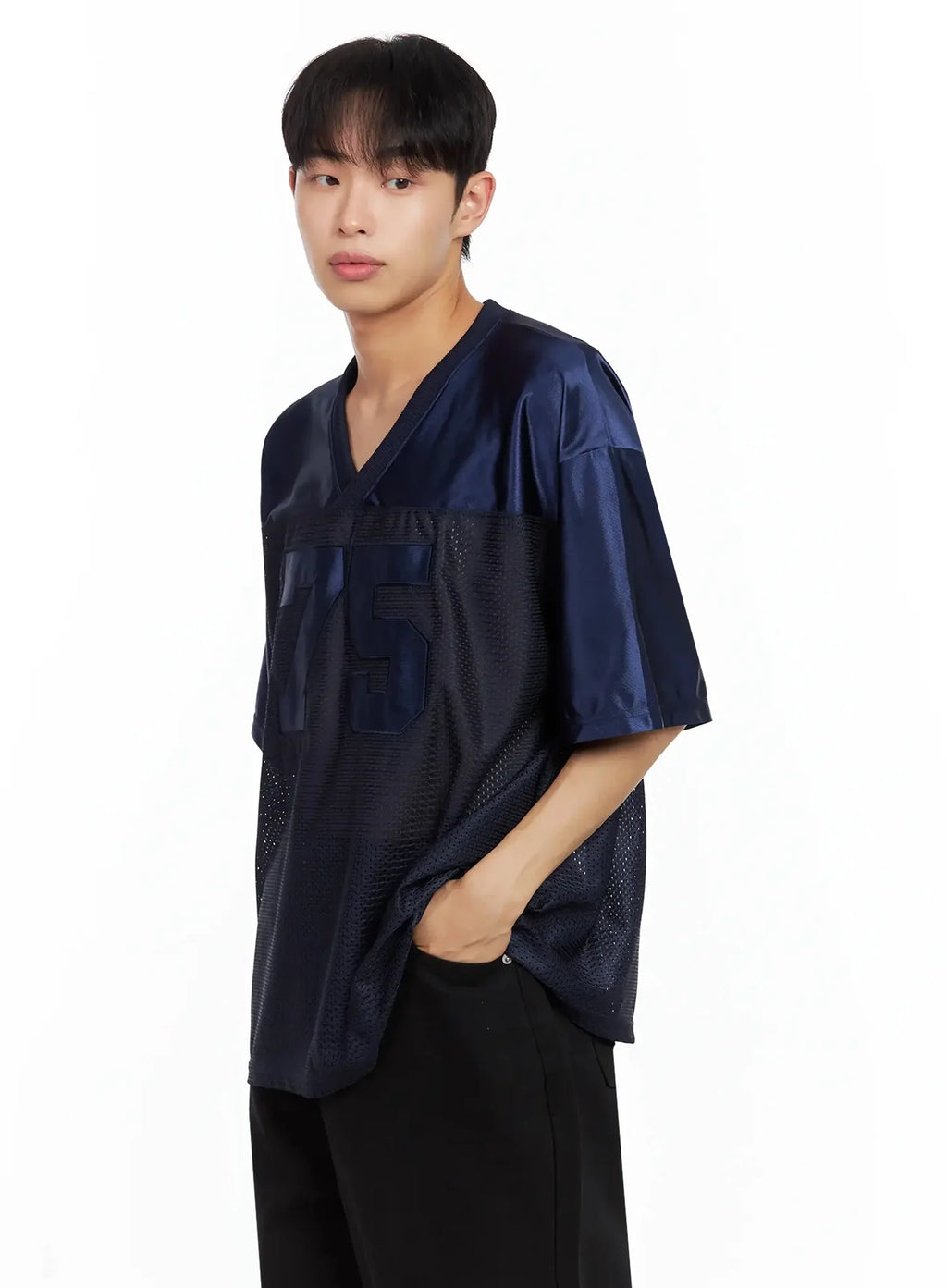 Men's Mesh V-Neck Jersey IL516