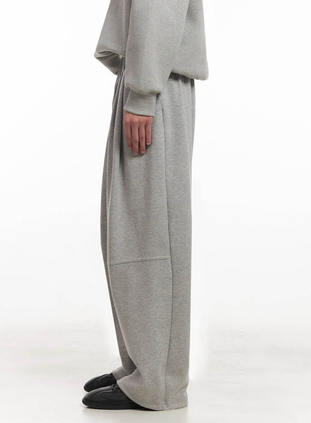 Men's Pintuck Wide-Leg Sweatpants IA510