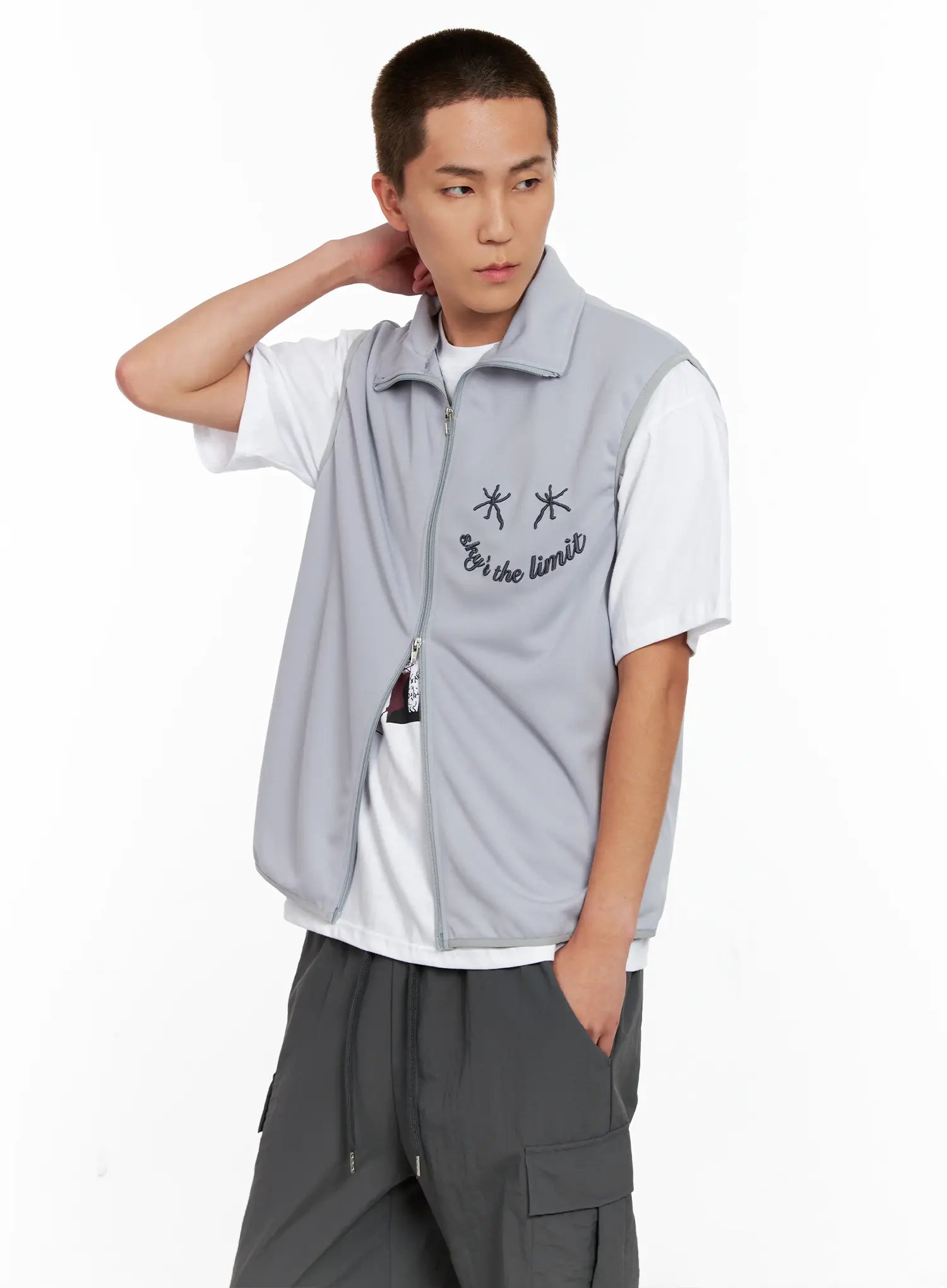 Men's High-Neck Vest IG508