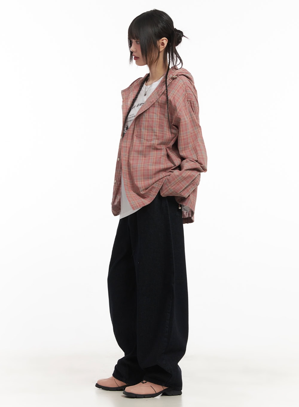 Dory Embroidered Baggy Jeans CF518