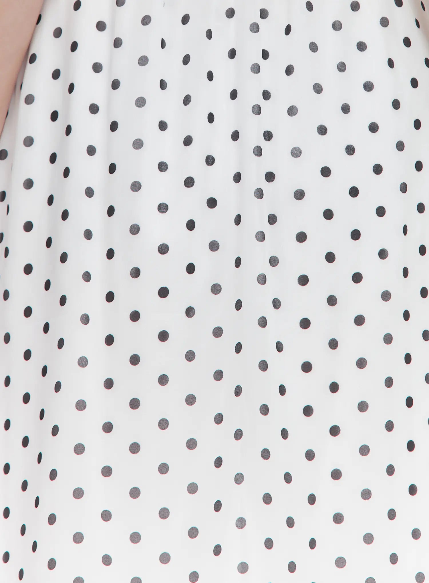 Polka Dot Double-Layered Midi Skirt CL502