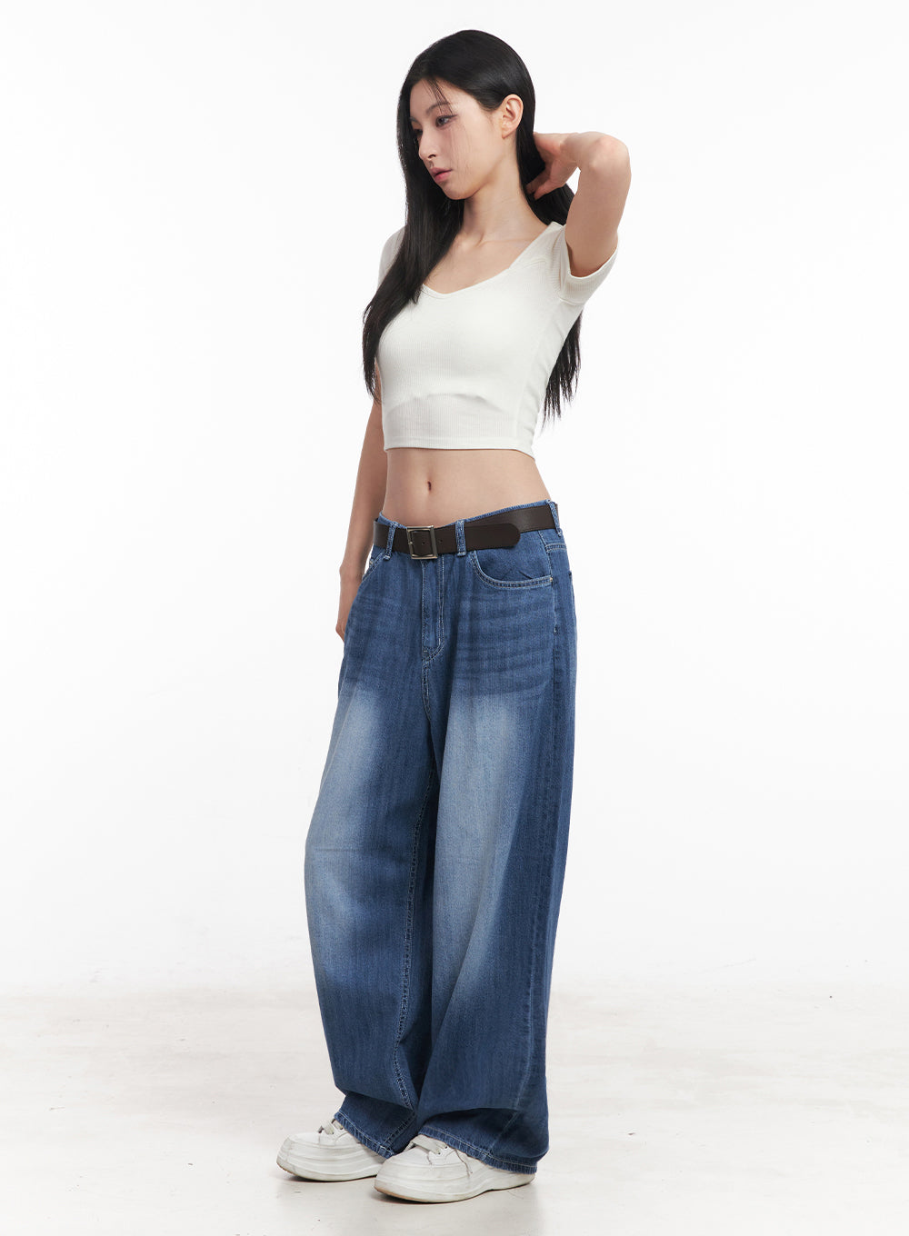 Bibi Wide-Leg Jeans IY516