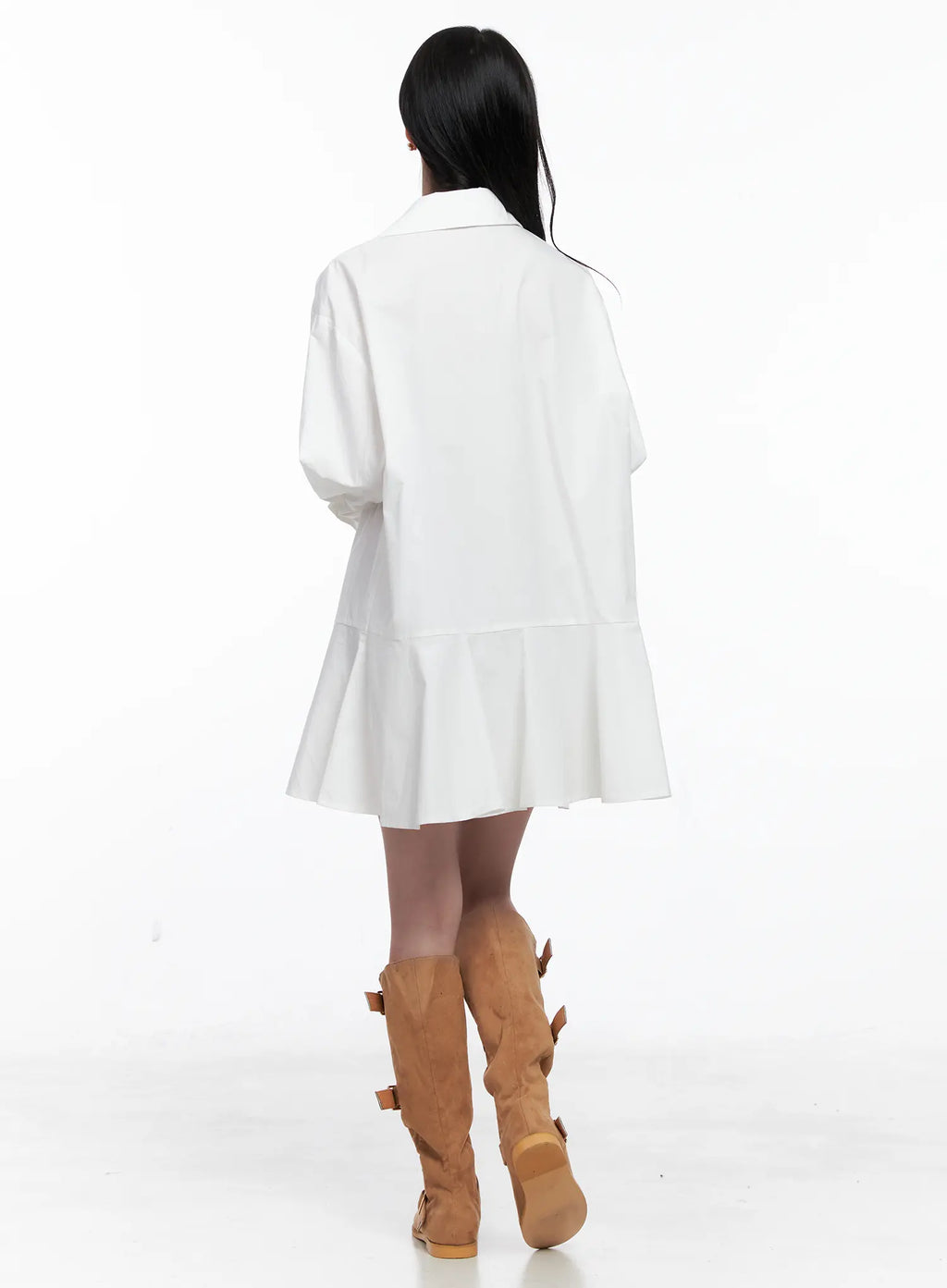 Button-Up Midi Dress CS519