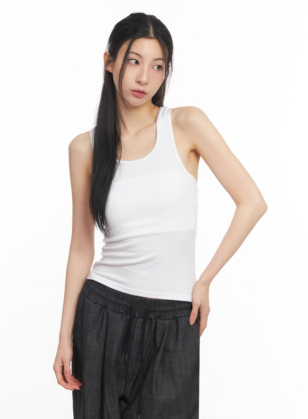 Essential Cross-Back Tank Top IY529