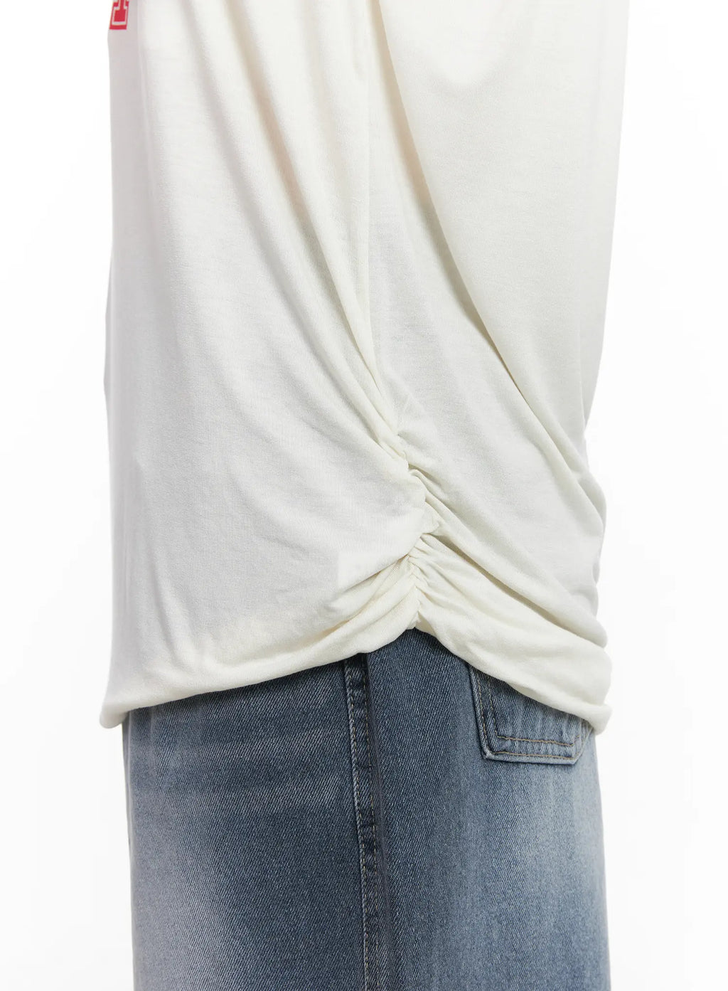 Graphic Two-Tone Tank Top CU516