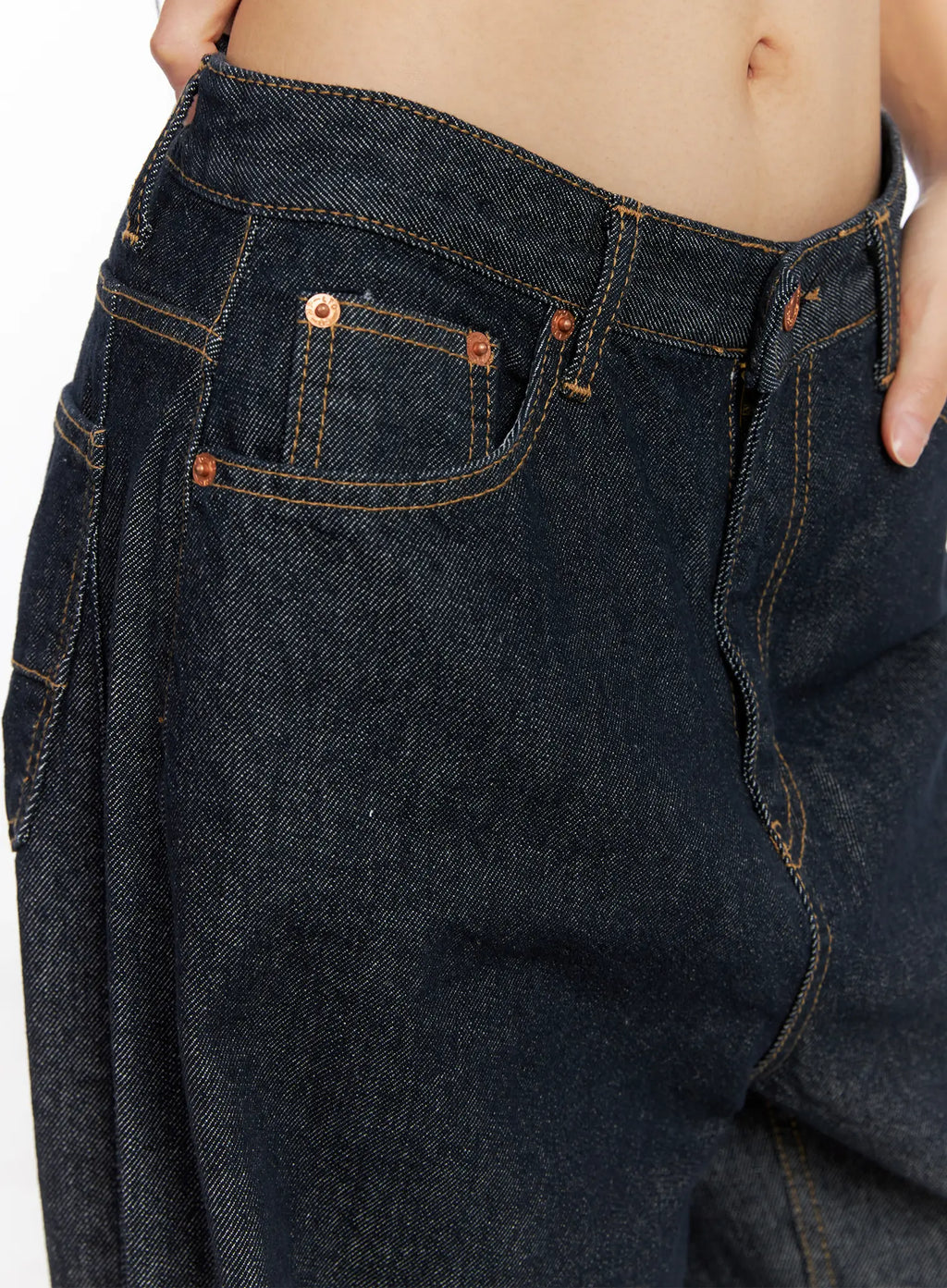 Oakley Cuffed Wide-Leg Jeans CS511