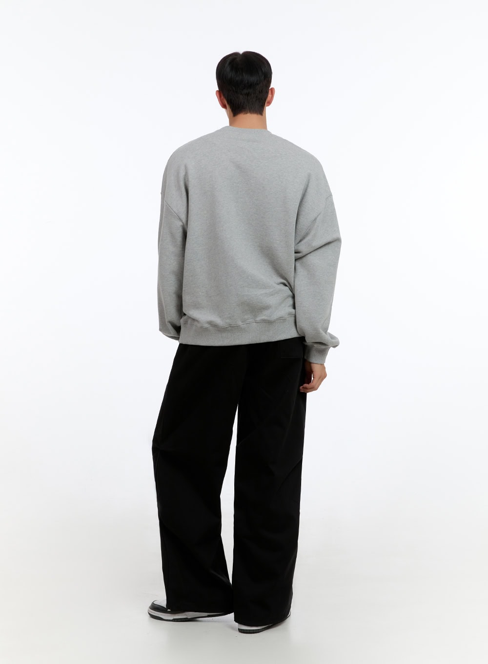 Men's Oversize Graphic Sweatshirt IS412