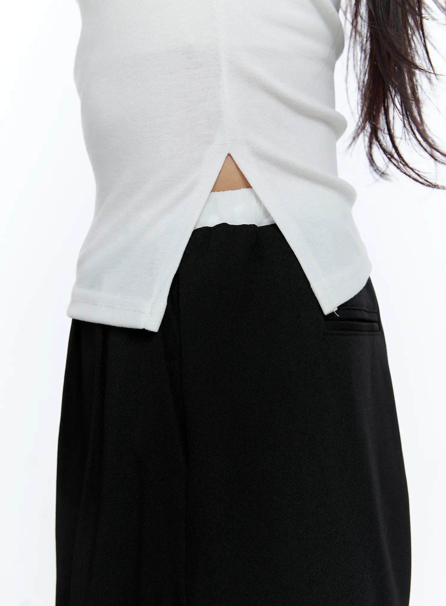 Chic Off-Shoulder Long-Sleeve Top CG512