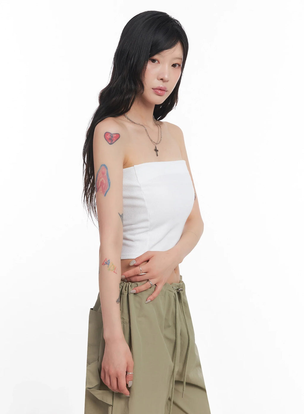 Ribbed Baby Tube Top  IC503