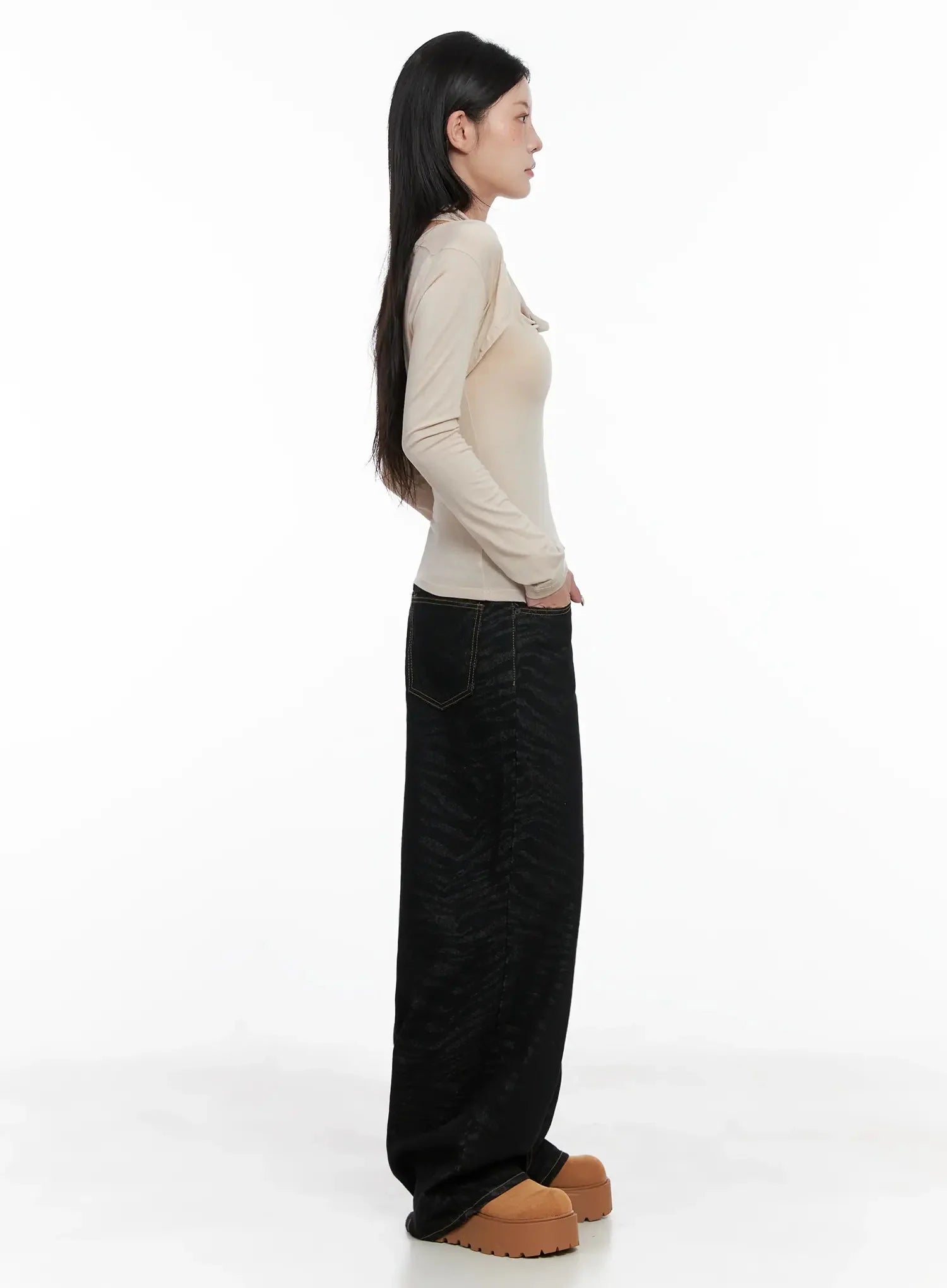 Cowl Neck Top Bolero Set IS508