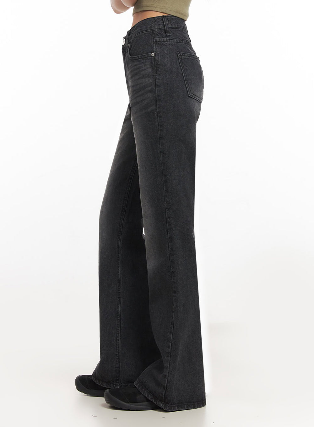 Joanna Washed Flared Jeans IA504