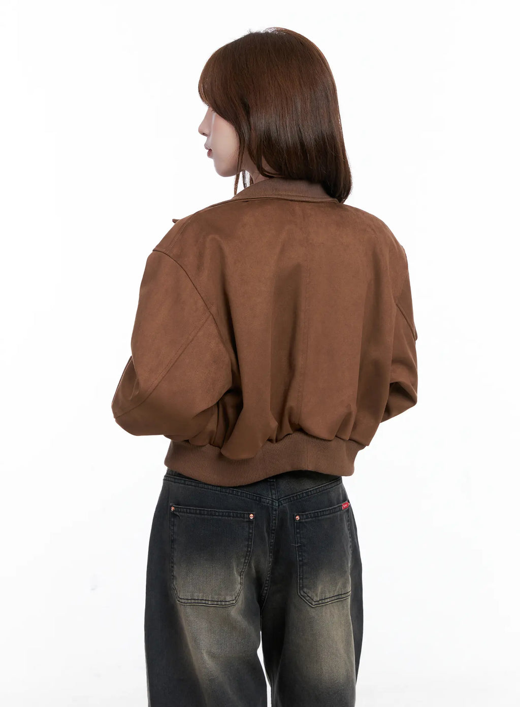 Vicky Suede Two-Way Jumper Jacket CG529