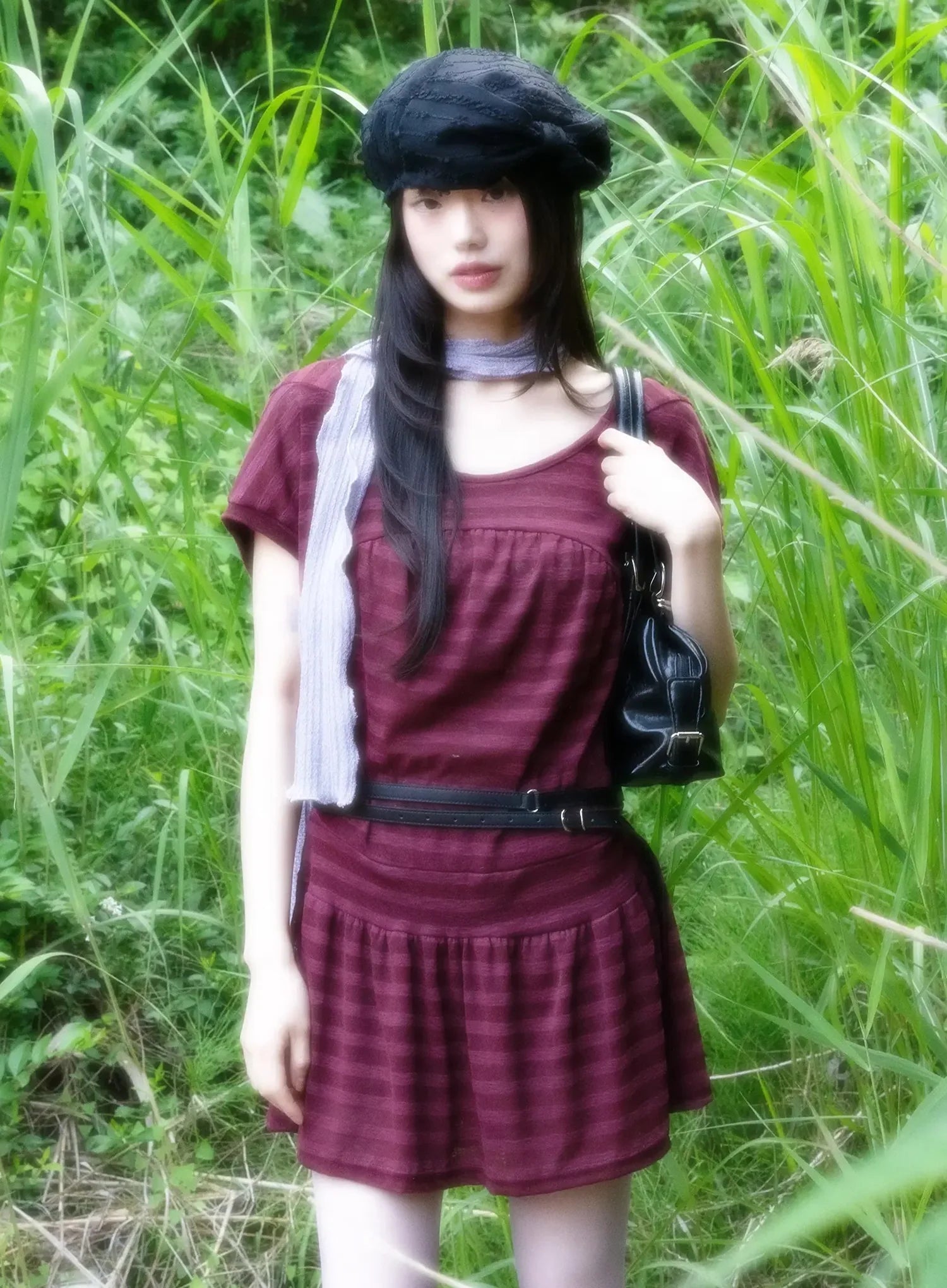 Lettuce-Edge Scarf IU524