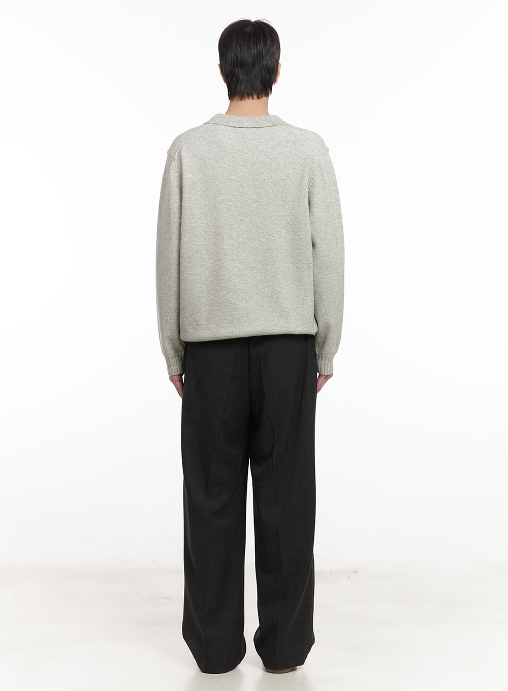 Men's Classic Straight-Fit Trousers IM519