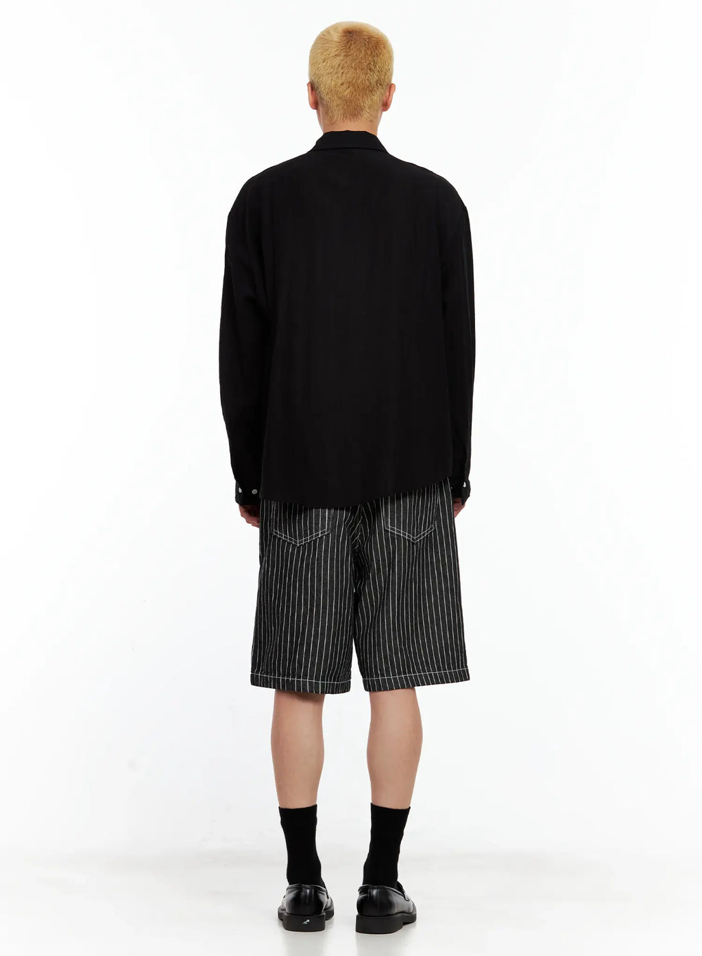 Men's Pinstripe Shorts IL514