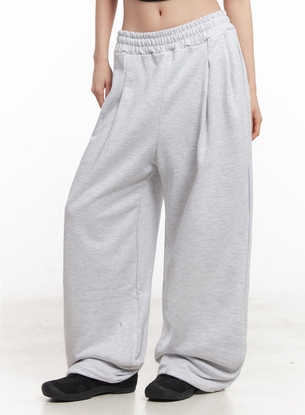 Pintuck Oversized Sweatpants IY516