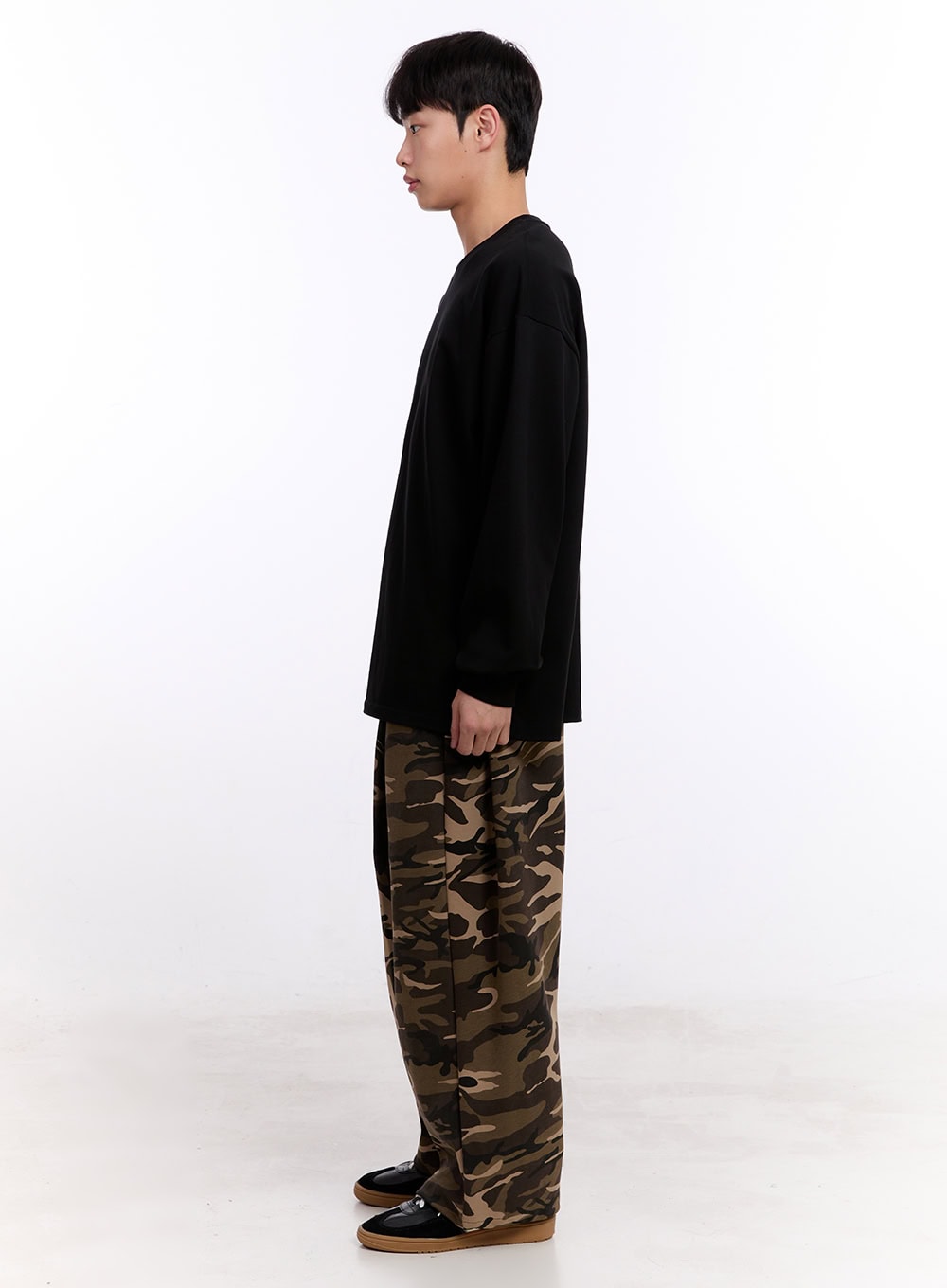 Men's Camo Wide-Fit Pants IM512