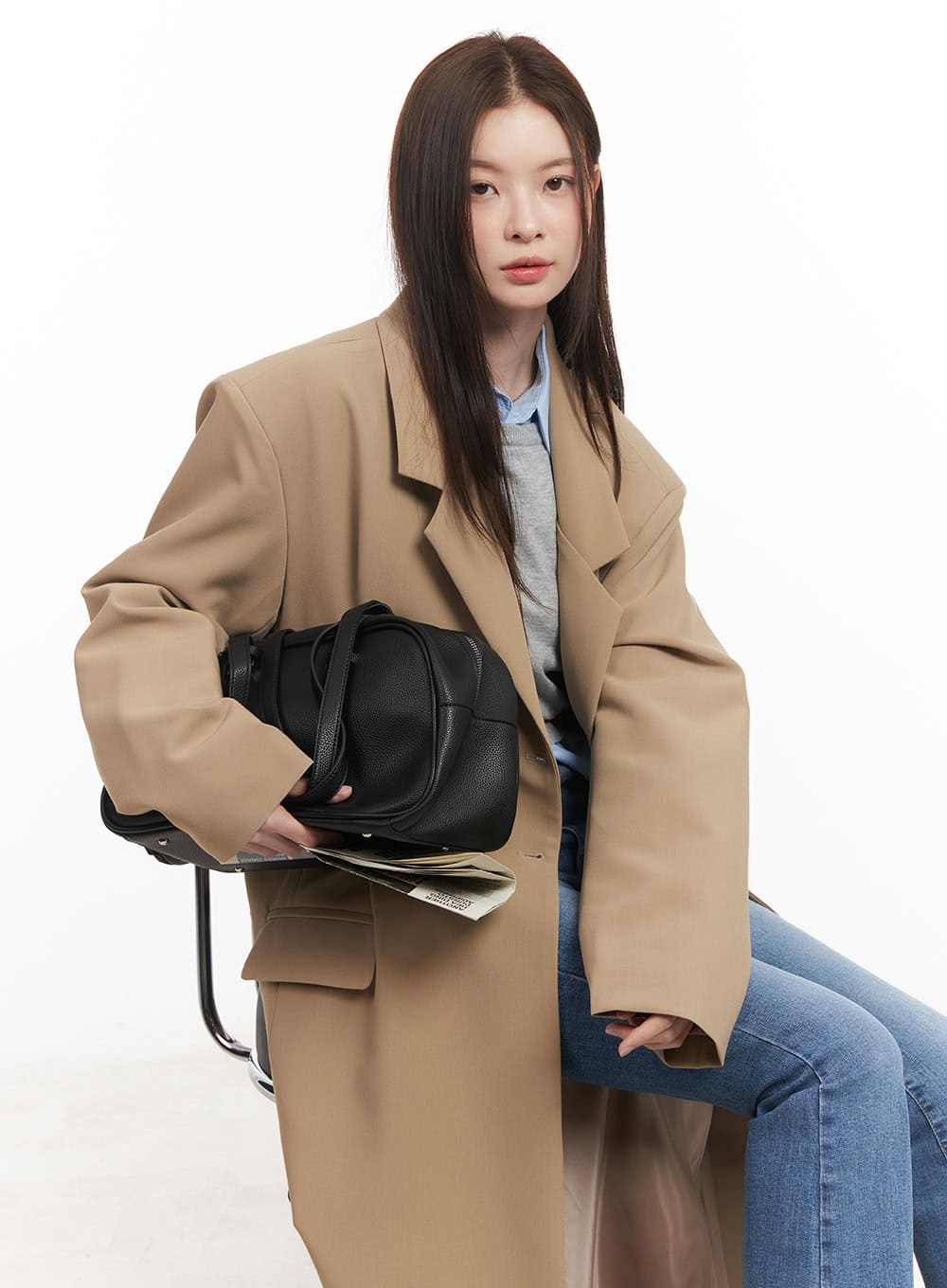 Classic Oversized Trench Coat CM511