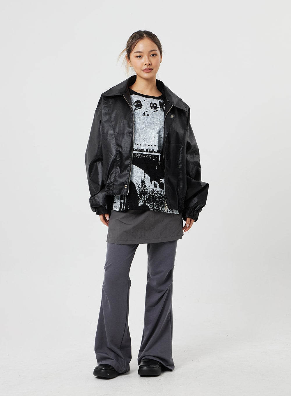 Oversized Nylon Jacket Unisex CF316