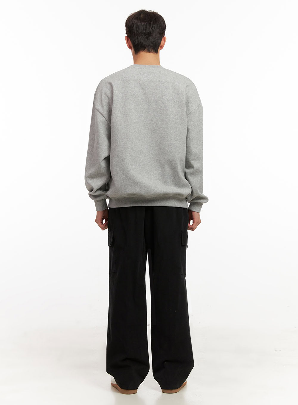 Men's Long-Sleeve Oversized Sweatshirt ID427