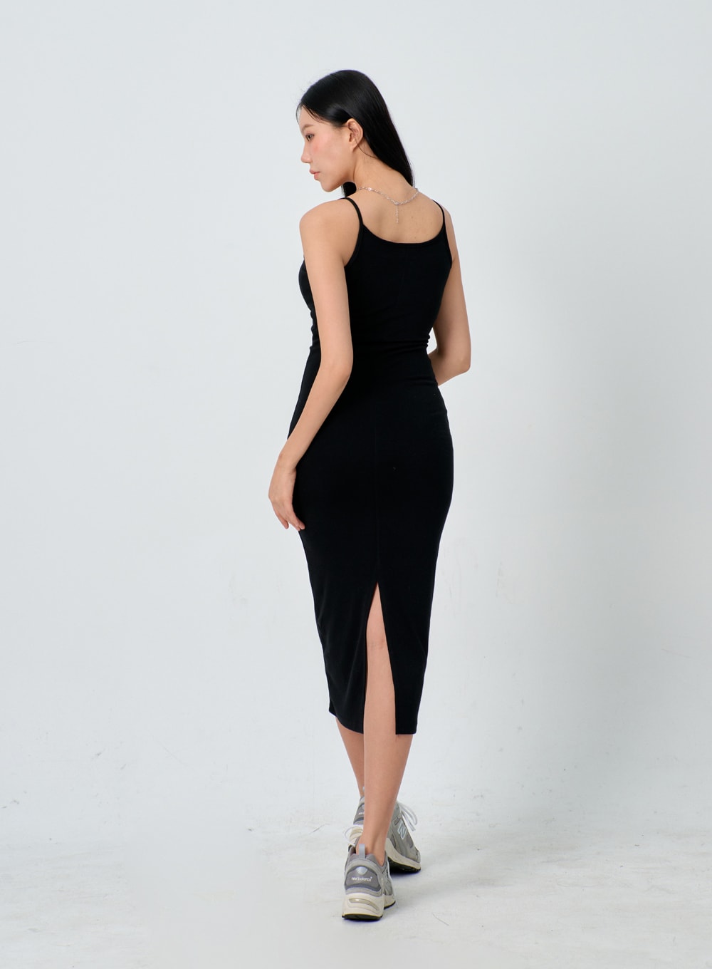 Thin Strap Maxi Dress IJ330