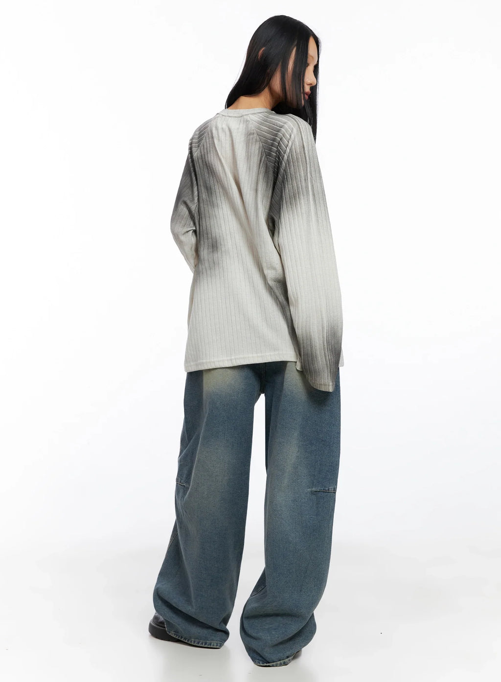 Lowfell Balloon Wide Denim Jeans CO517