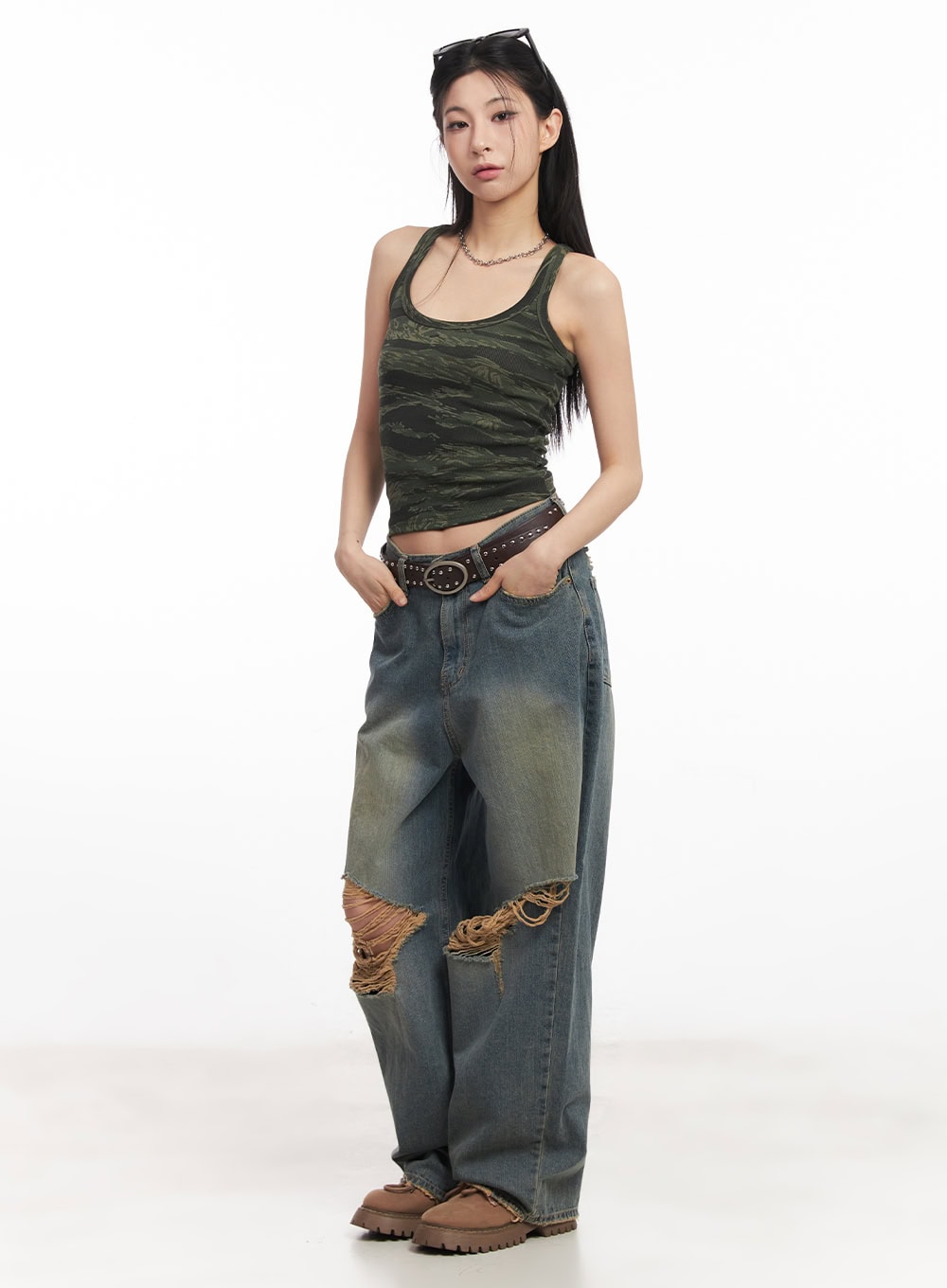 Camo Chic Tank Top CA514