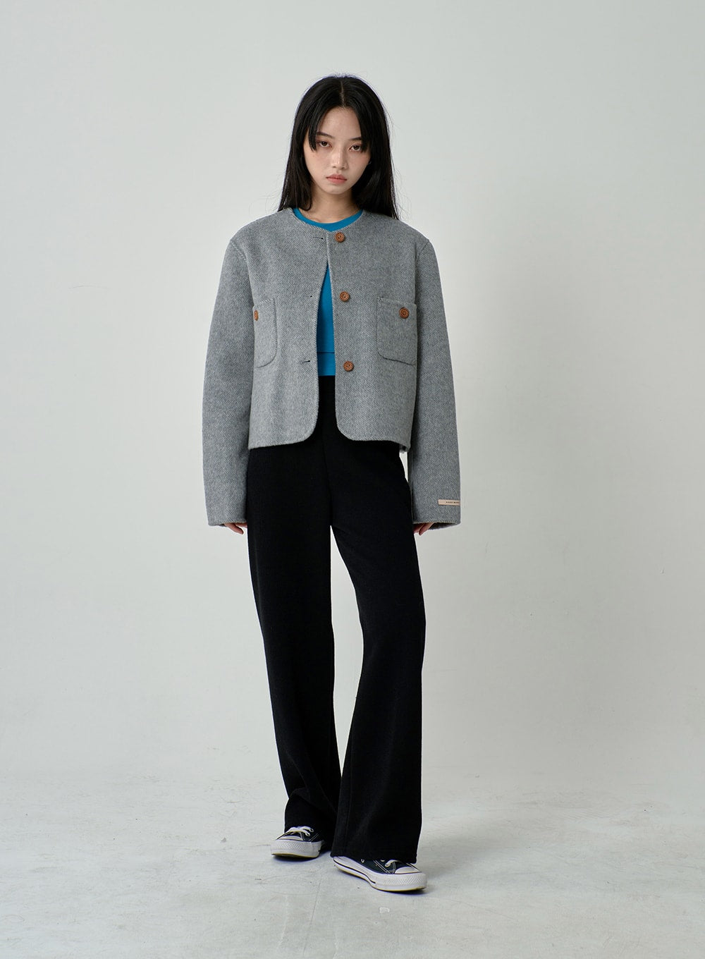 Wooden Button Jacket ON11