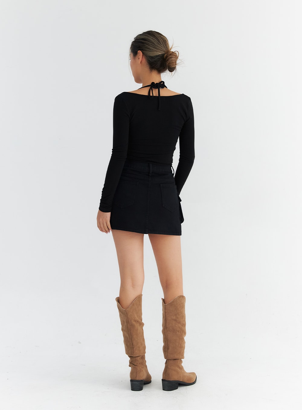 Halter-Neck Bolero Style Top CO313