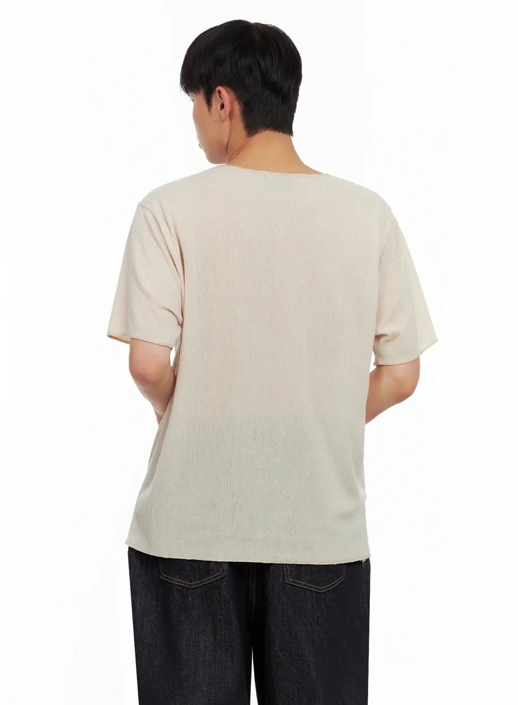 Men's Knit Short-Sleeve Tee IL516