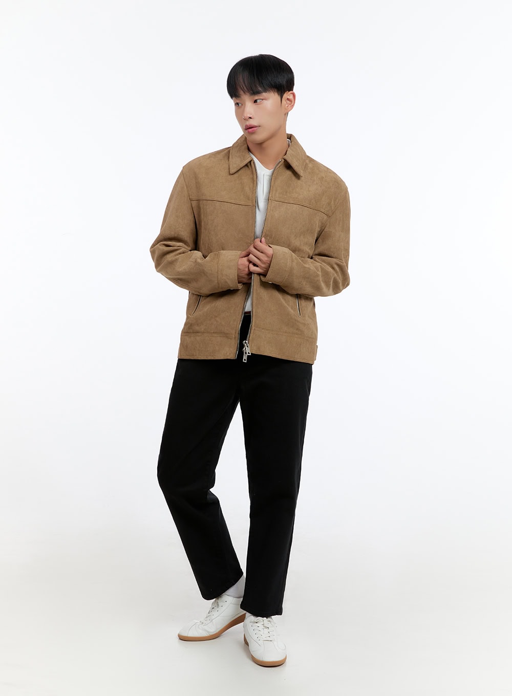 Men's Henley Neck Long Sleeve Tee IS413