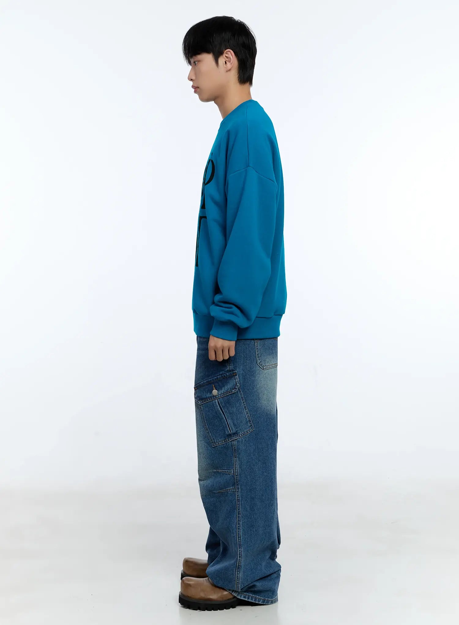 Men's Baggy Cargo Jeans IG515
