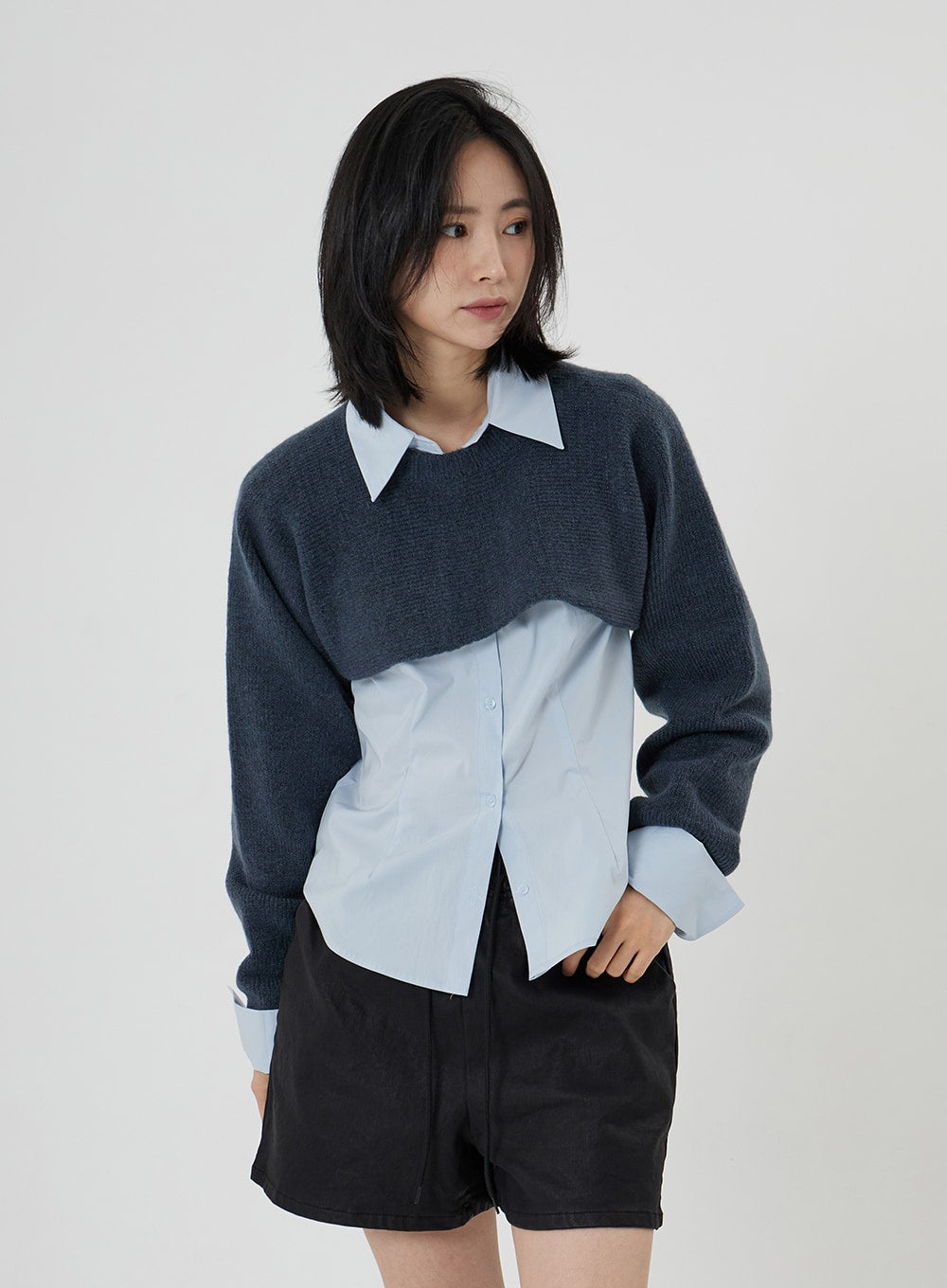 Long Sleeves Crop Knit ON23