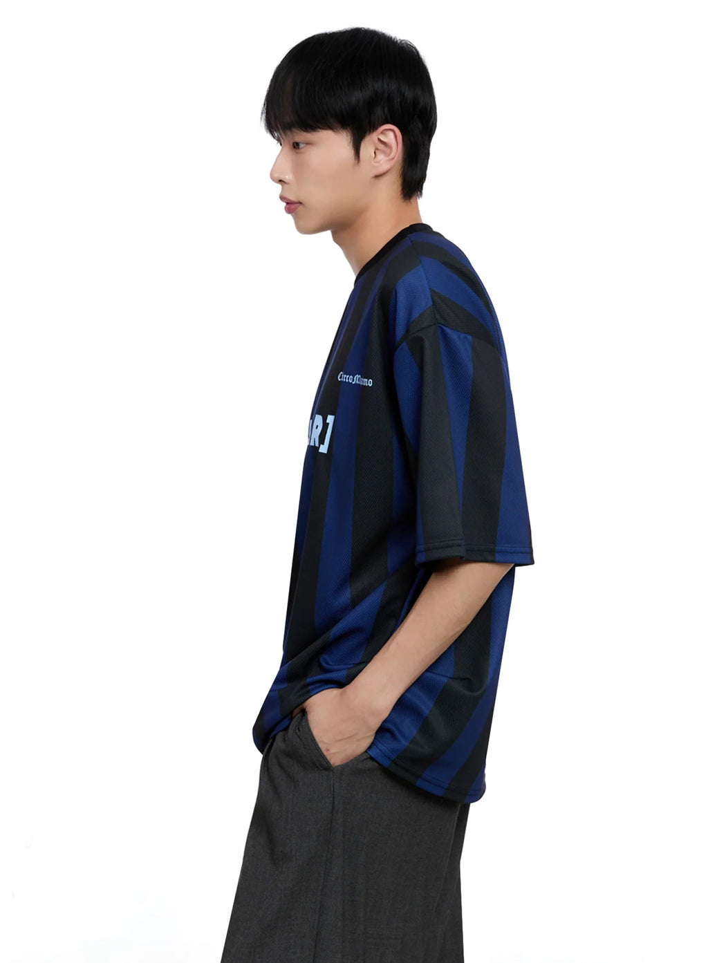 Men's Stripe Jersey Tee IG520