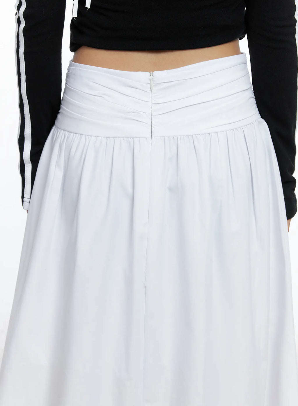 Elegant Flare Long Skirt CS504