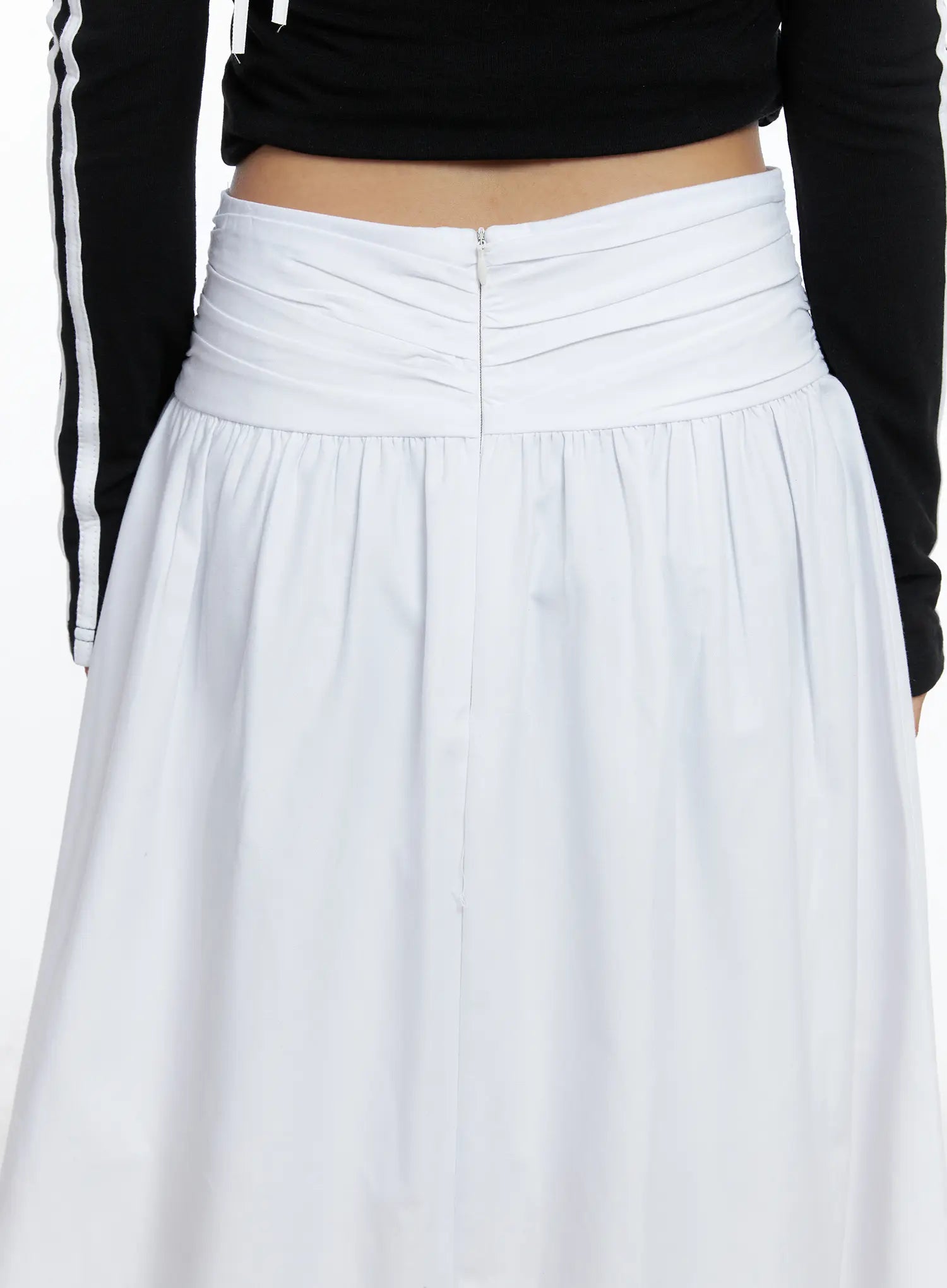 Elegant Flare Long Skirt CS504