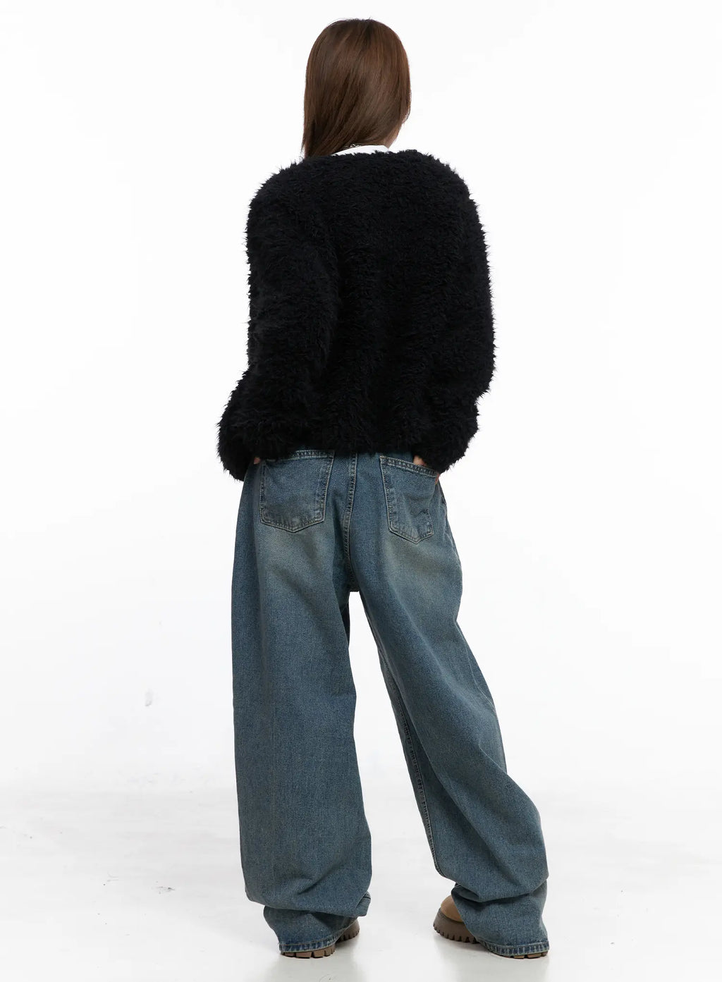 Cozy Faux Fur Cardigan CS524