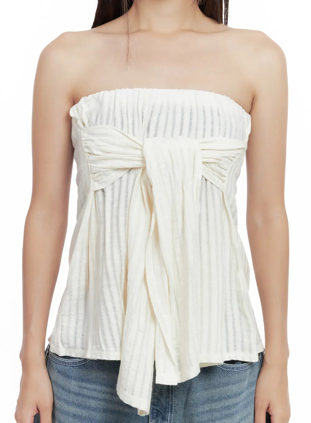 Convertible Bow-Tie Tube Top CL508