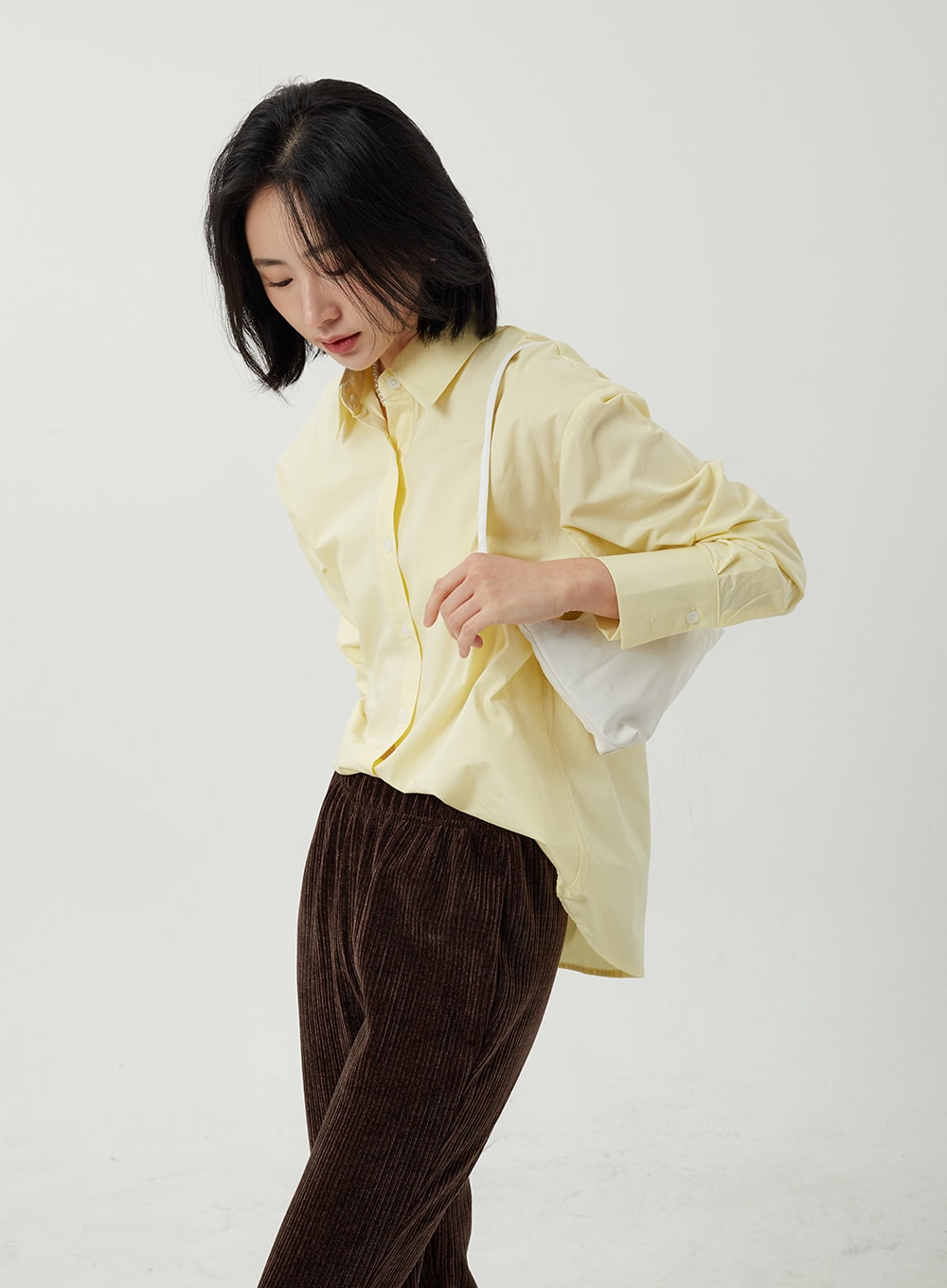 Oversized Button Shirt OJ313