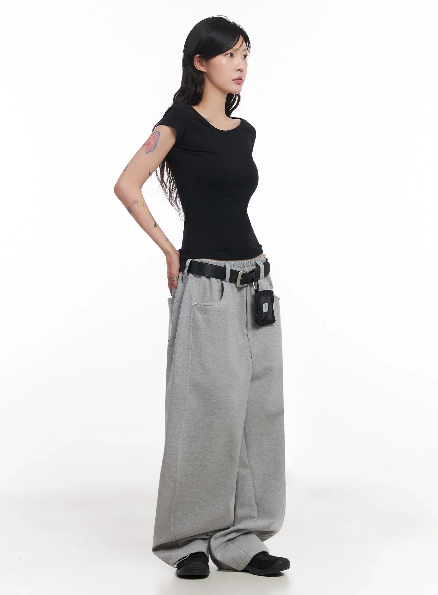 Cap-Sleeve T-Shirt IC503